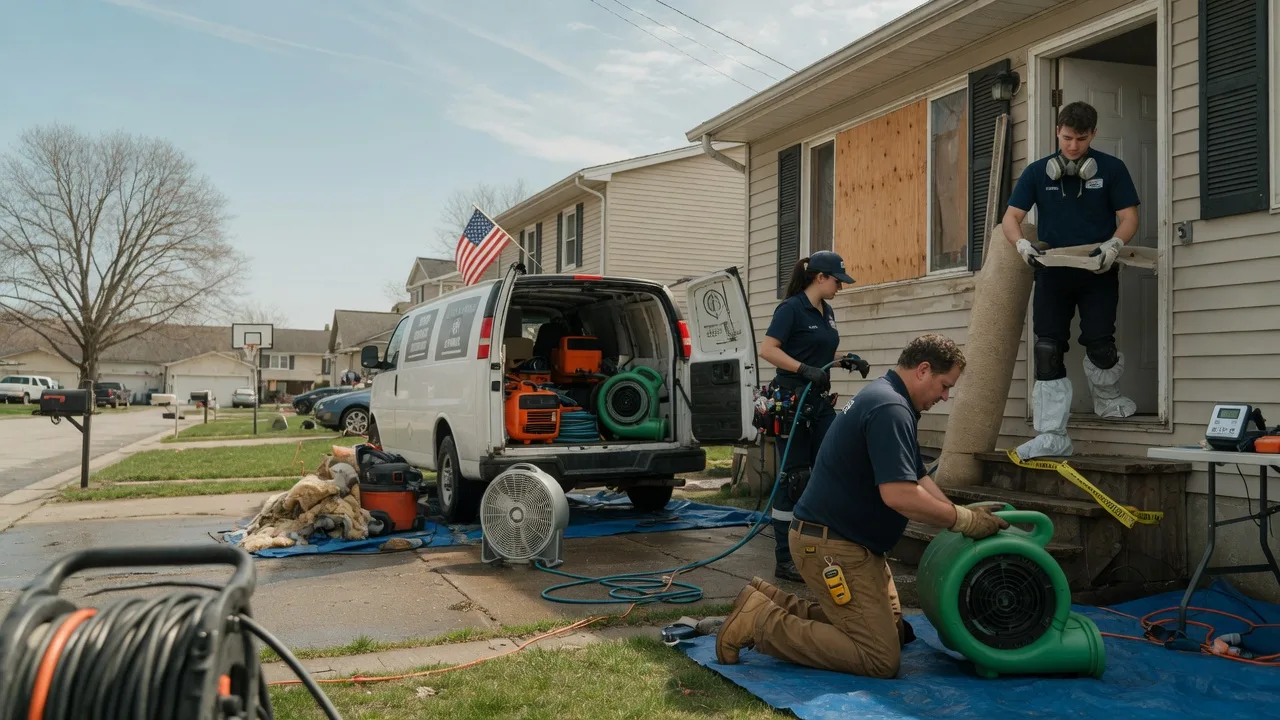 Water Damage Restoration in Marquette, MI near me